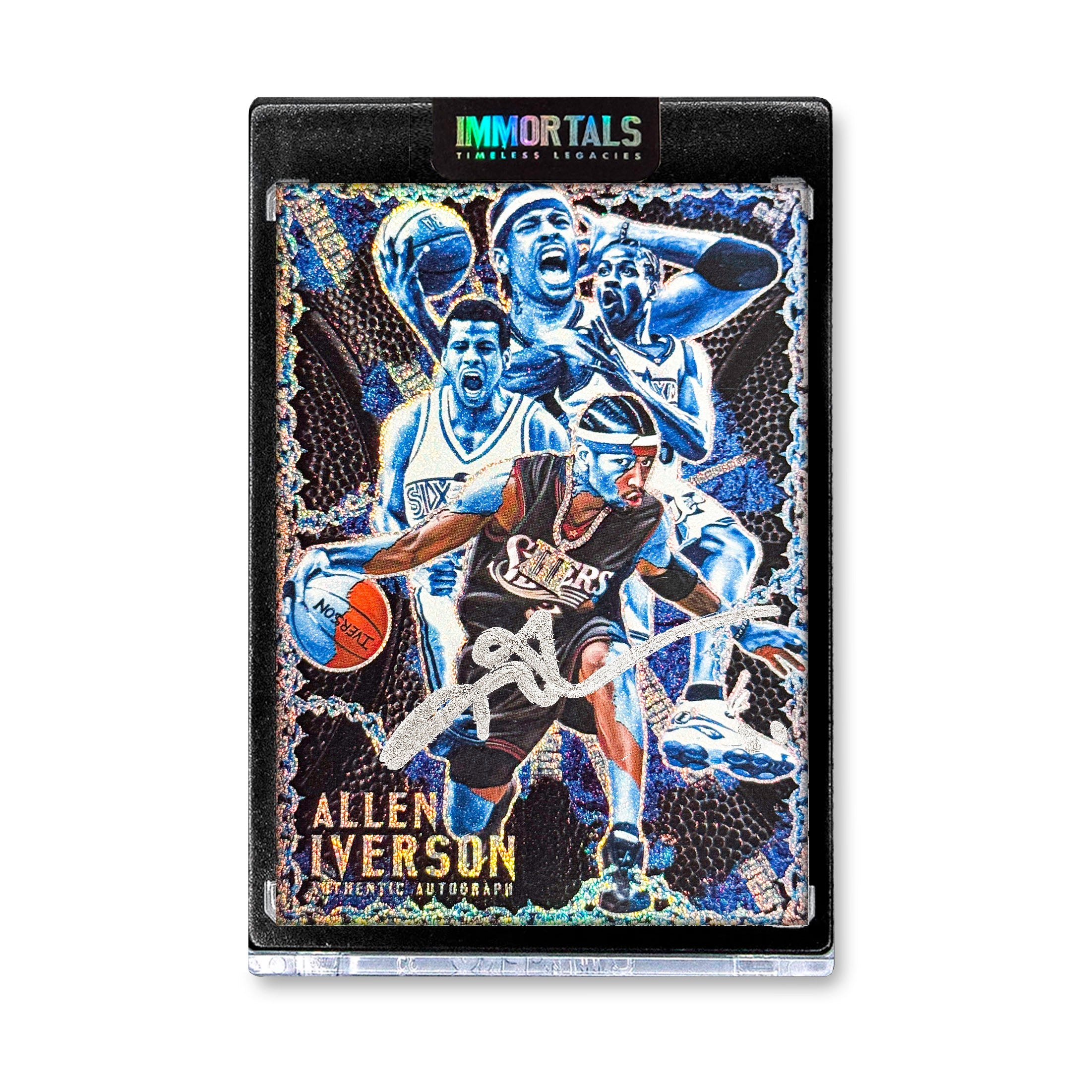 ALLEN IVERSON 100枚限定 Amazon.com: 1996-97 Z-Force #100 Allen Iverson Rookie Card Graded