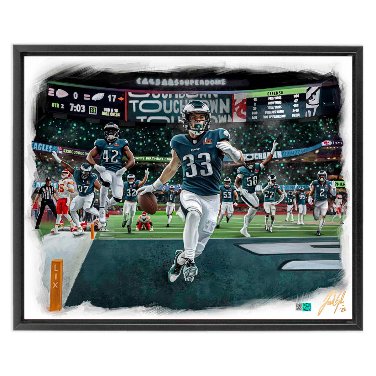 "Cooper Dejean 'THE PINNACLE'" Art Piece