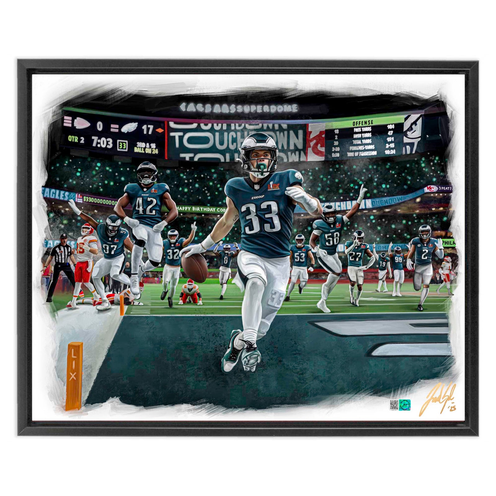 "Cooper Dejean 'THE PINNACLE'" Art Piece