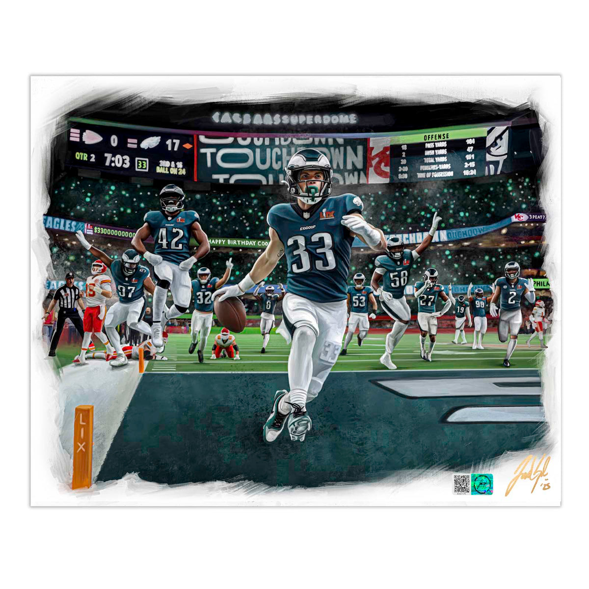 "Cooper Dejean 'THE PINNACLE'" Art Piece