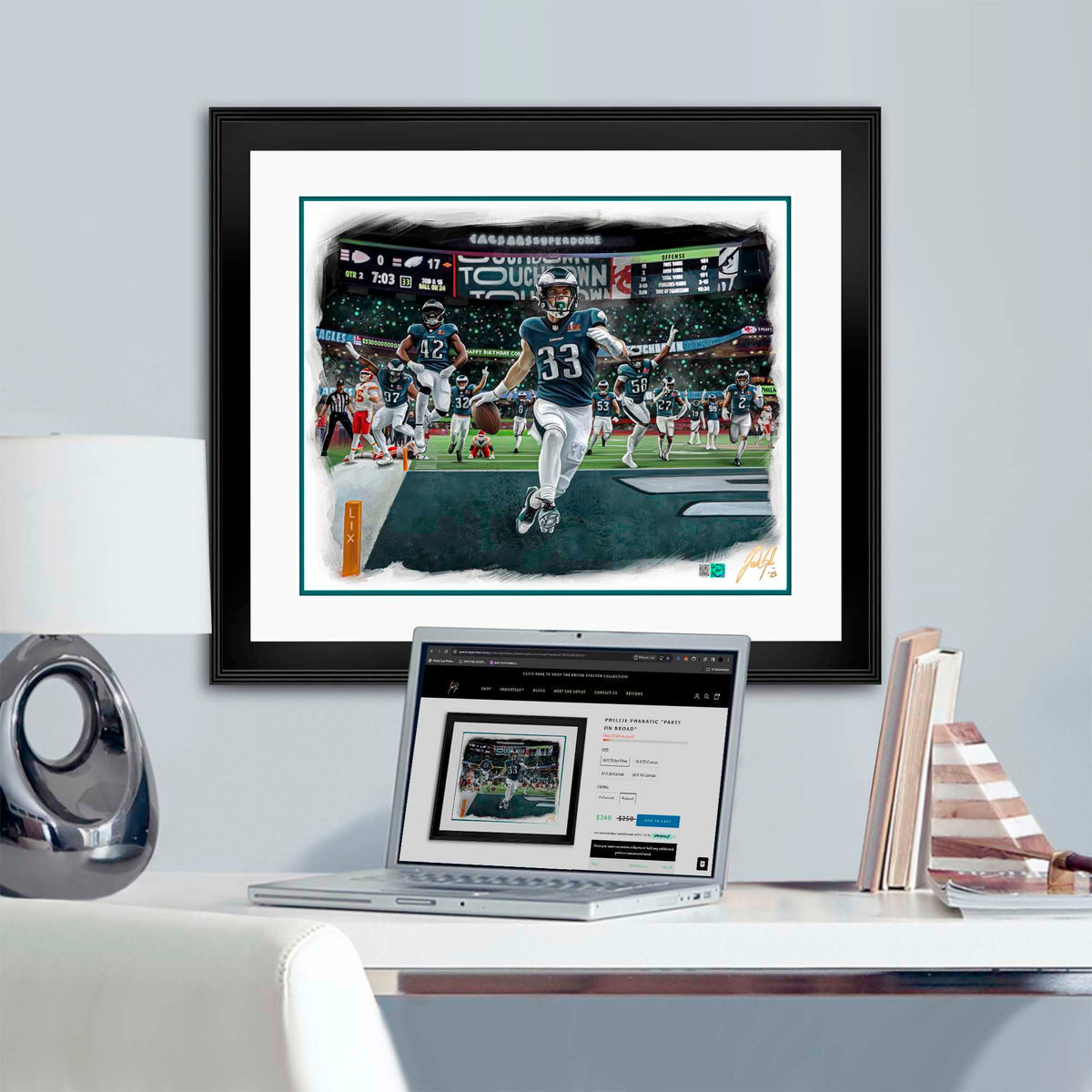 "Cooper Dejean 'THE PINNACLE'" Art Piece