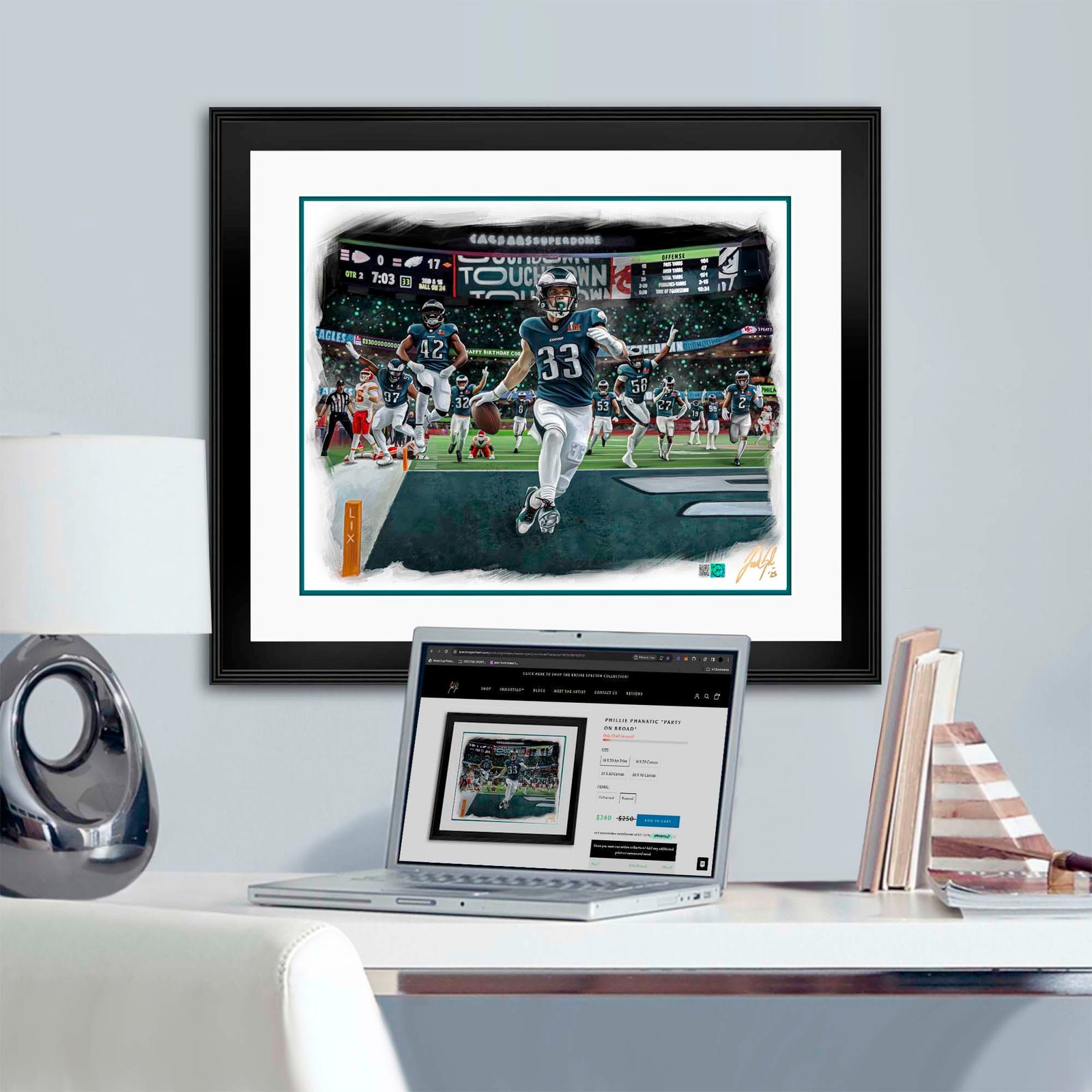 "Cooper Dejean 'THE PINNACLE'" Art Piece