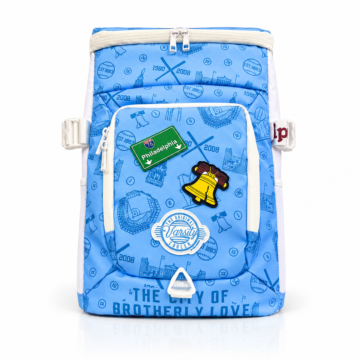 "Retro Philly Baseball" Backpack Cooler