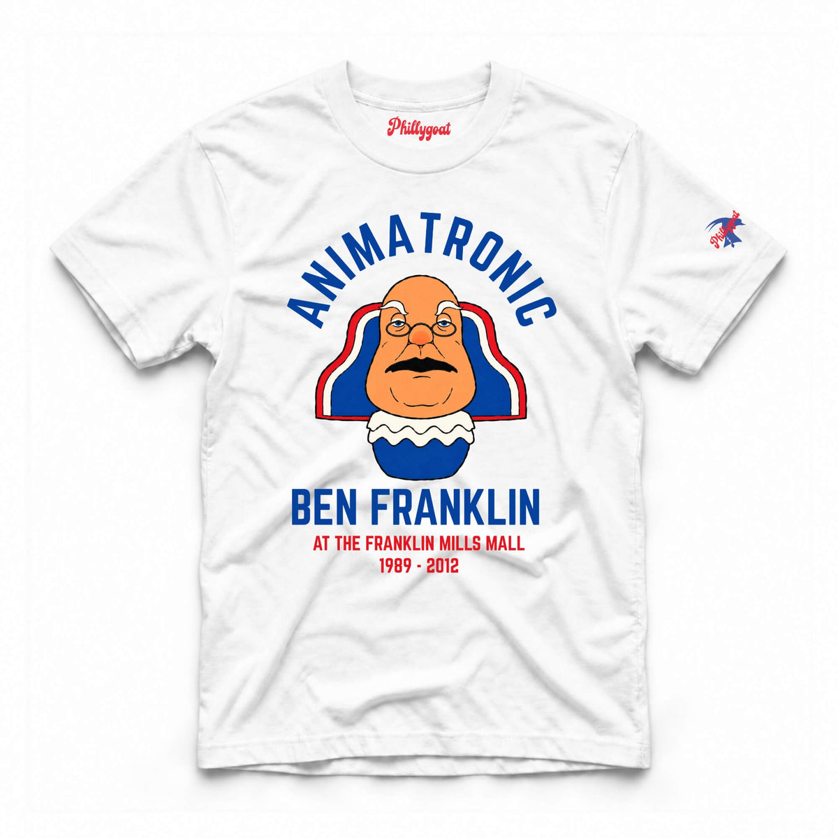 "Animatronic Ben Franklin" Comfort Colors Tee