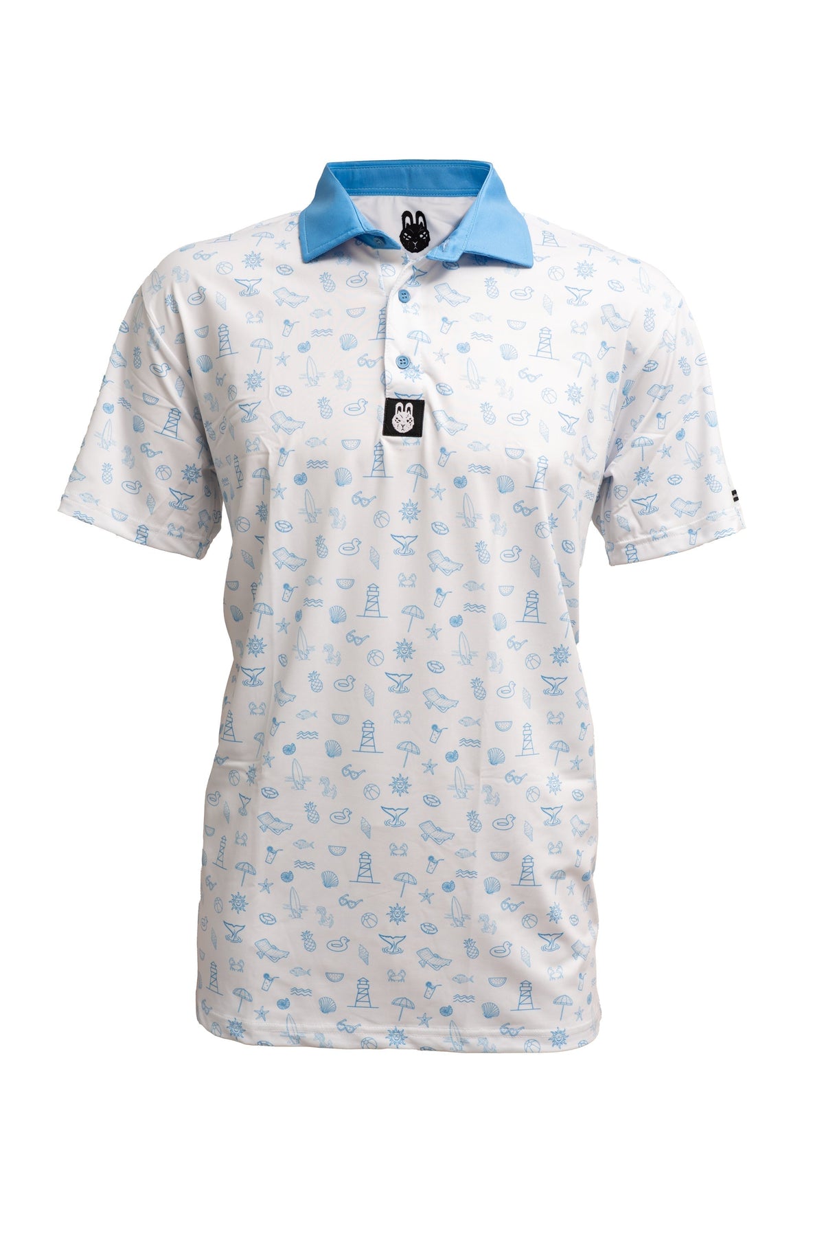 Fore-Shore Vibes Polo DoubleBogey Down Apparel,Shopify Collective by Phillygoat – Philadelphia sports apparel