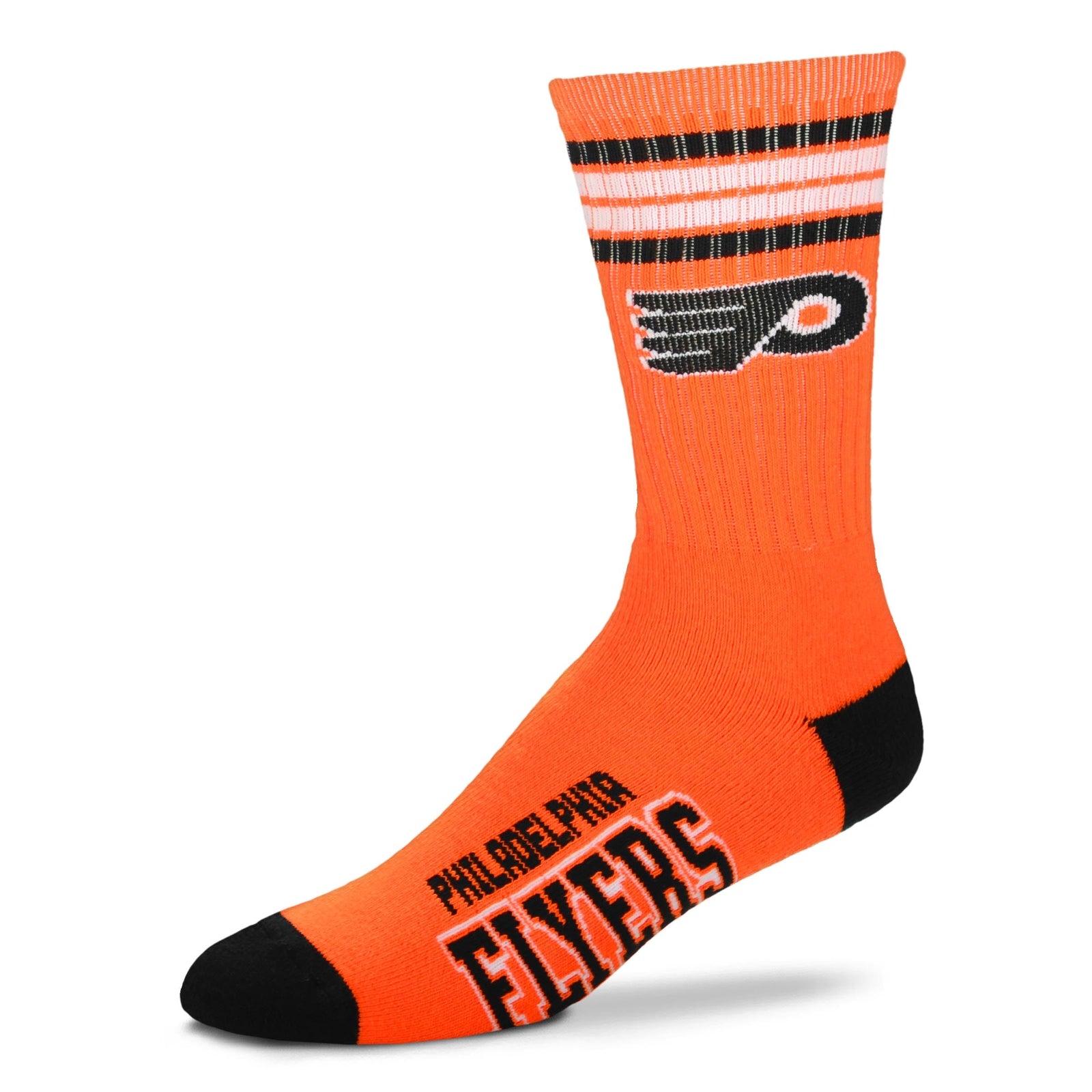 "Philadelphia Flyers" 4 Stripe Deuce Socks