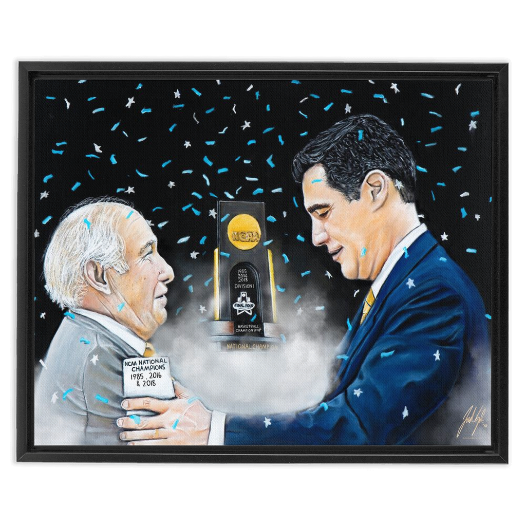 "Villanova Basketball "ROLLIE TRIBIUTE'" Art Piece