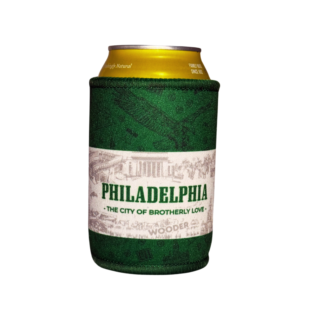 The &quot;Philly Koozie&quot; Can Cooler - Qty2 - Fits 12oz Cans