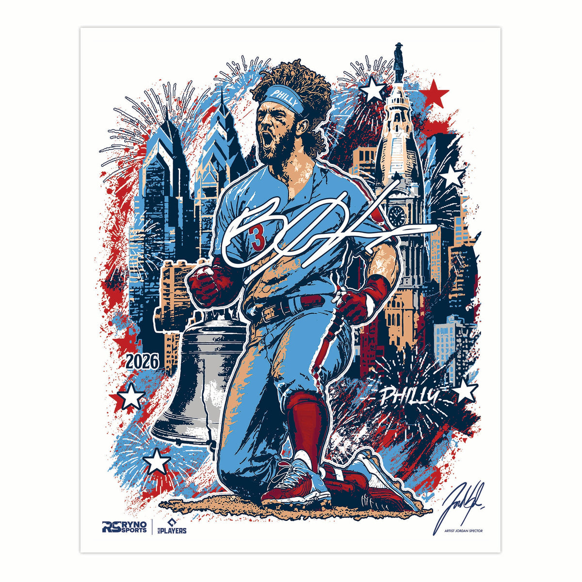 MLB Players All Star Collaboration - Bryce Harper - Exclusive Print