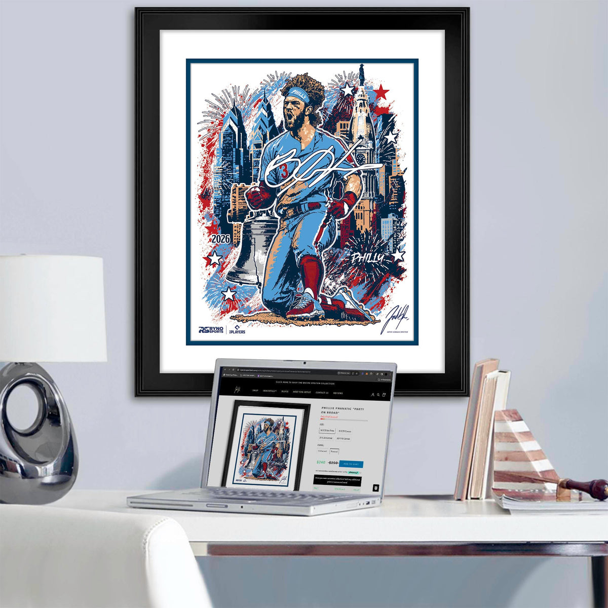 MLB Players All Star Collaboration - Bryce Harper - Exclusive Print
