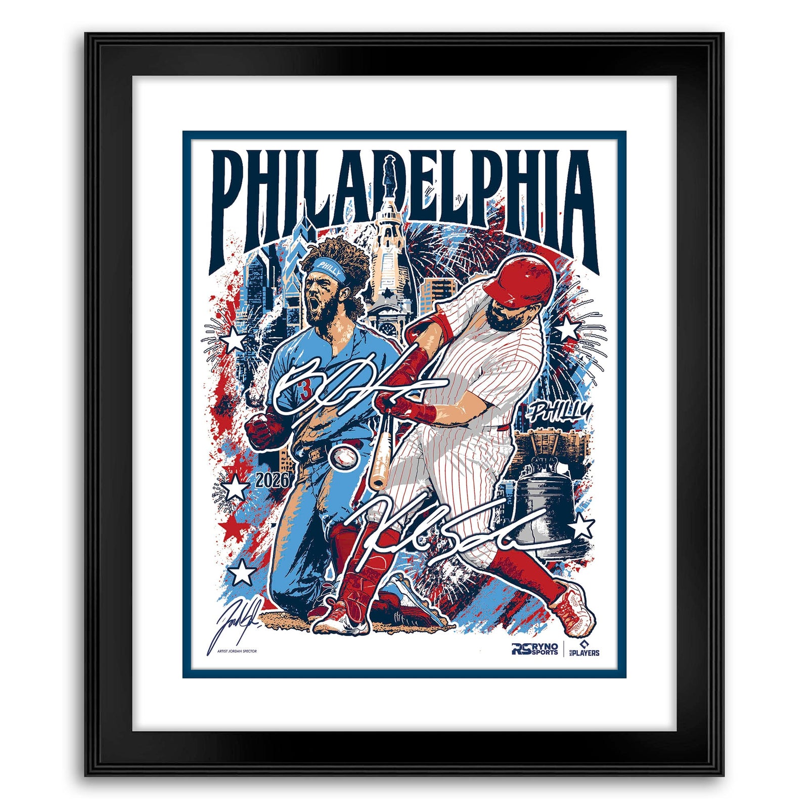 MLB Players All Star Collaboration - Harper x Schwarber - Exclusive Print