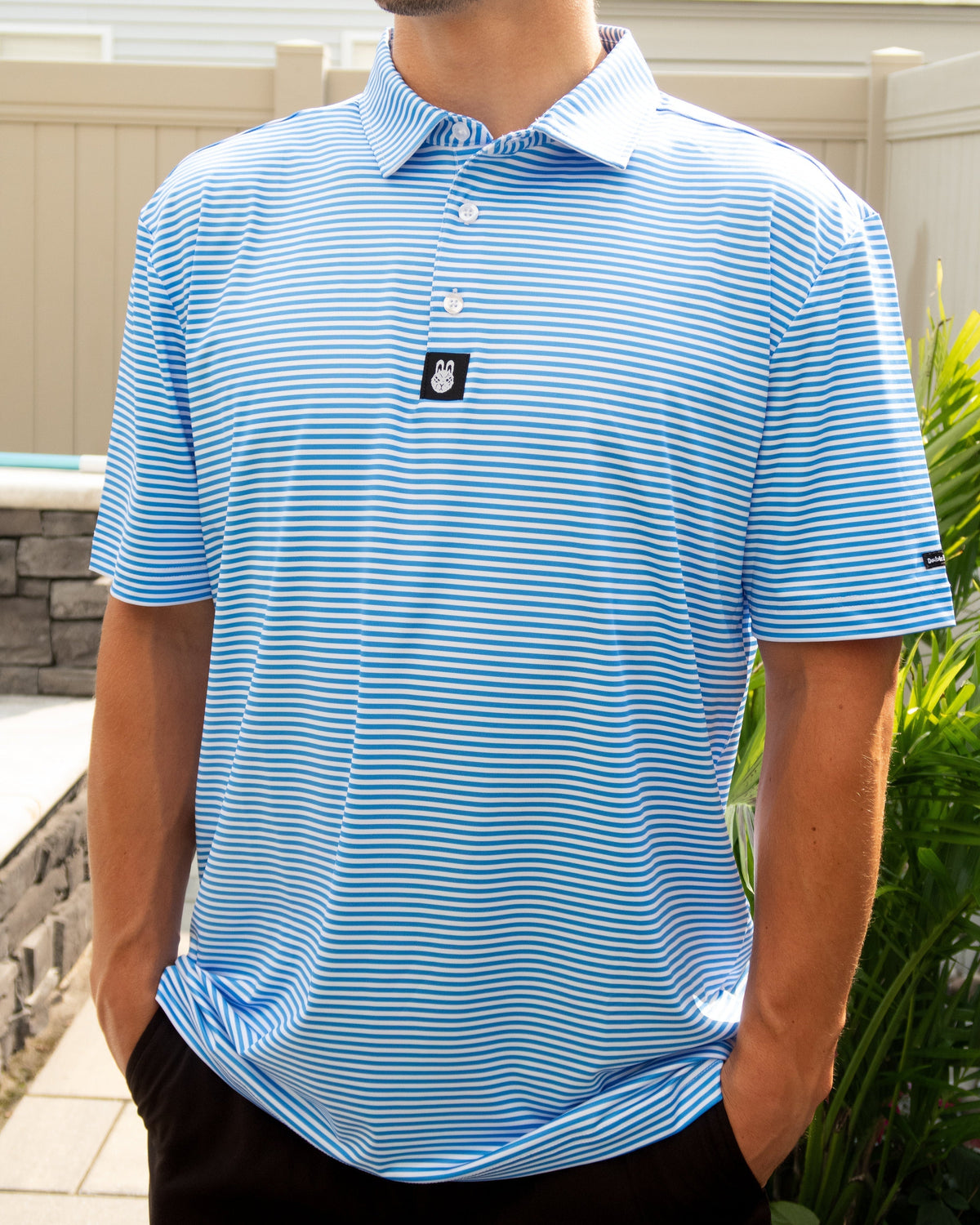 "The Captain Ron" Men's Golf Polo