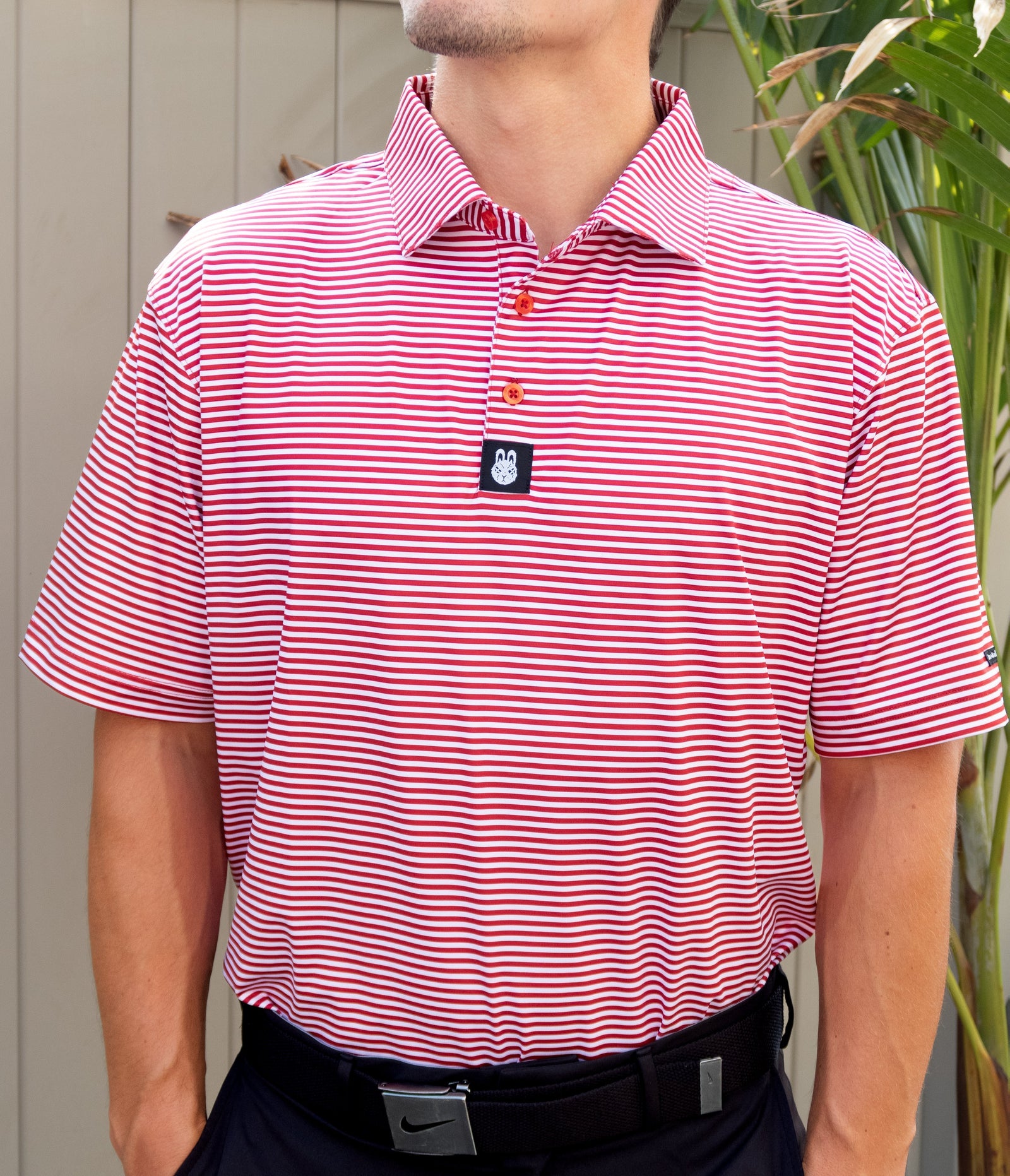 "The Ron Burgundy" Men's Golf Polo