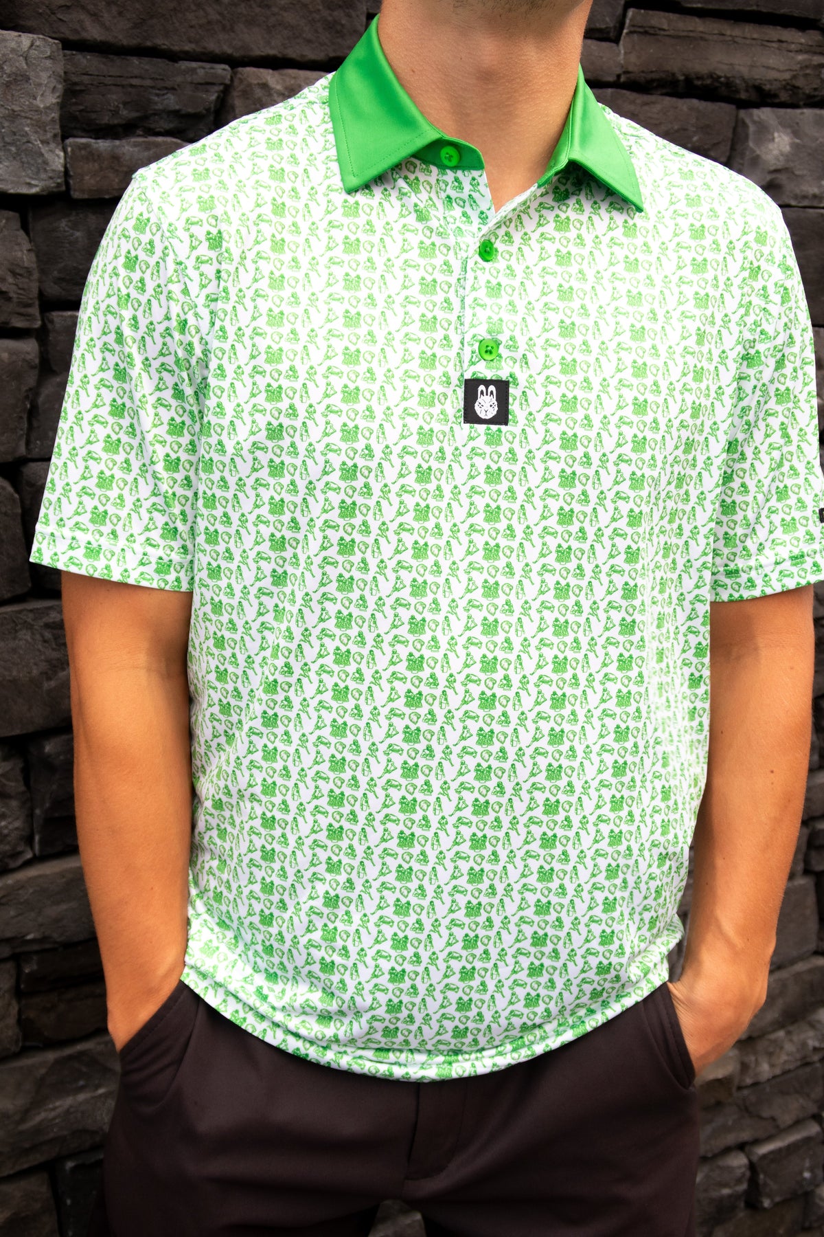 "Birds & Bogeys" Men's Polo
