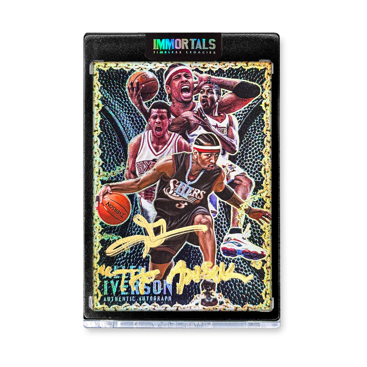 "Allen Iverson 'THE ANSWER' Immortals™ Collectible" Trading Cards