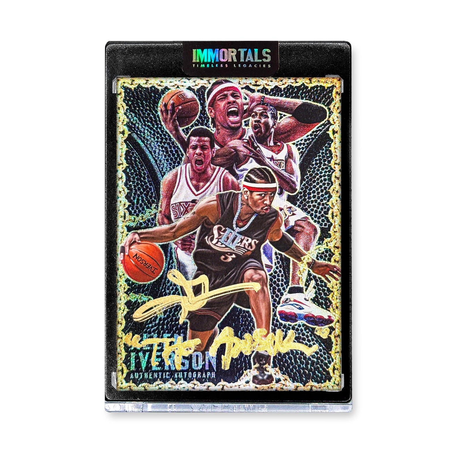 "Allen Iverson 'THE ANSWER' Immortals™ Collectible" Trading Cards