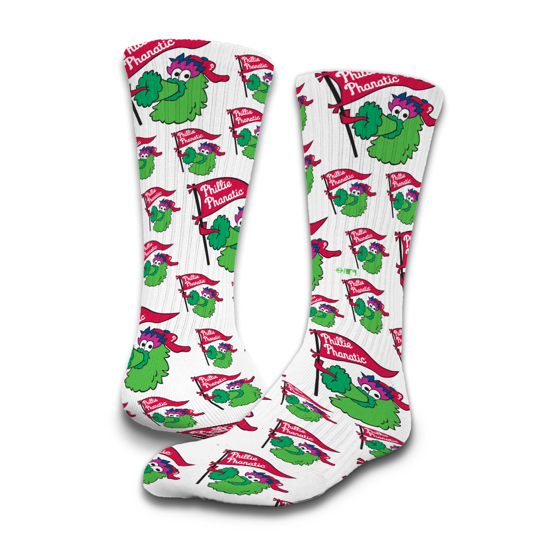 "Phanatic" White Socks