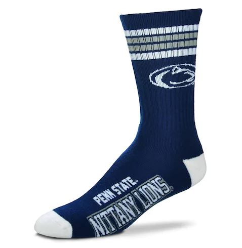 "Penn State Nittany Lions" 4 Stripe Deuce Socks