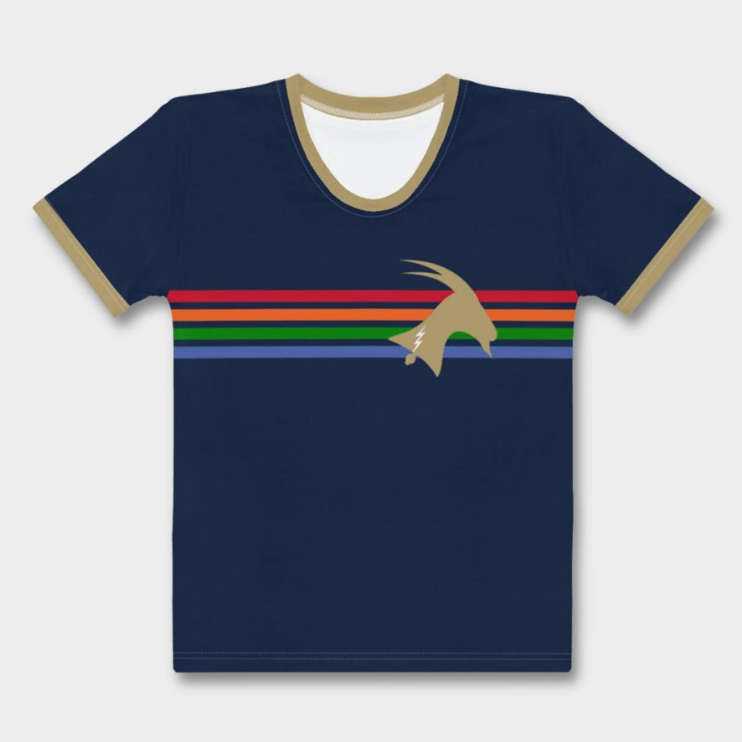 "Phillygoat Spectrum Vibes" Women's Premium Jersey Tee