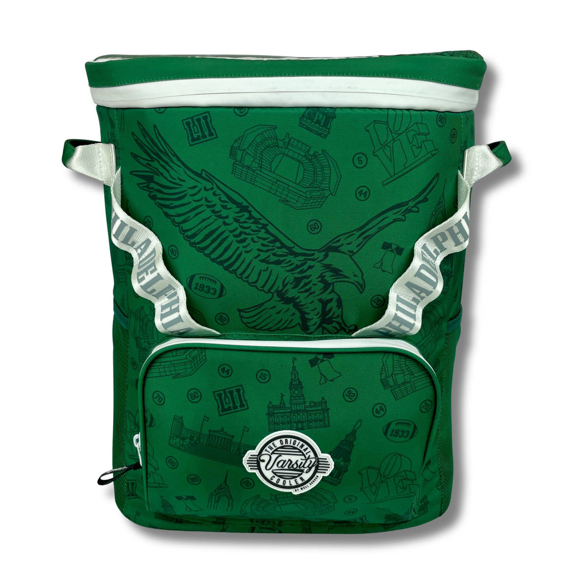 &quot;Philadelphia Football Backpack Cooler&quot; | Phillygoat x Varsity Cooler Collab