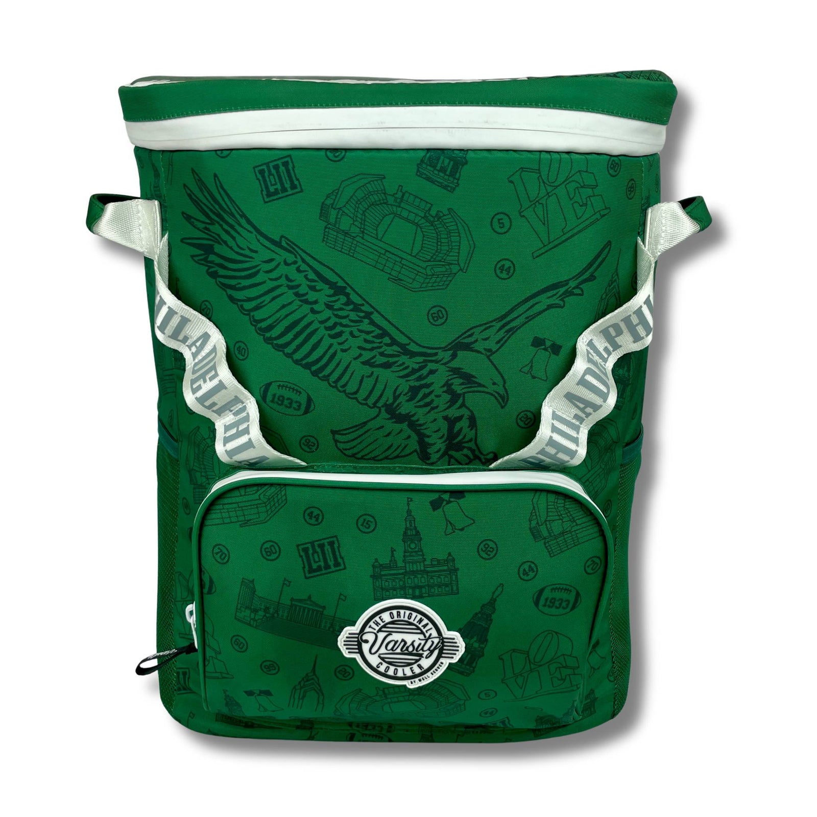 "Philadelphia Football Backpack Cooler" | Phillygoat x Varsity Cooler Collab