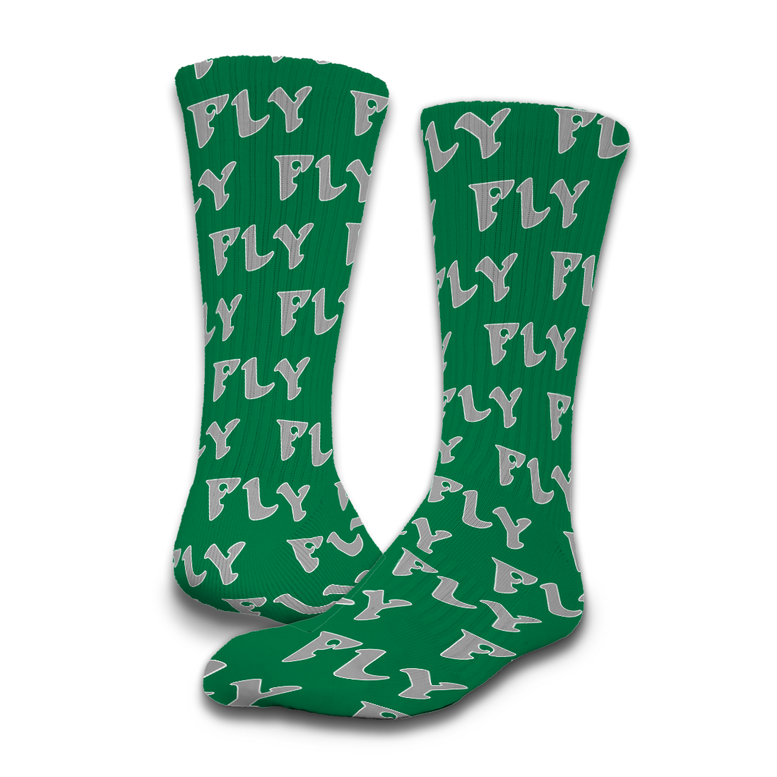 "Fly" Kelly Green Socks