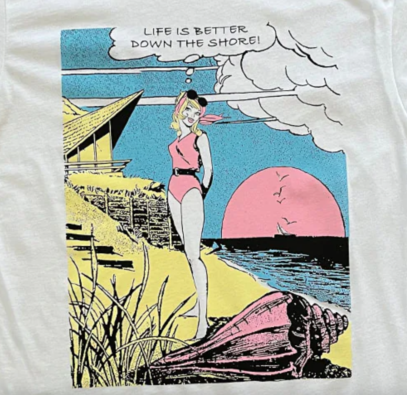"Vintage Down The Shore" Tee