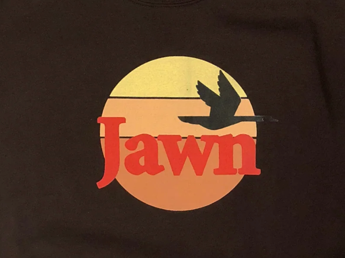 "Wawa Jawn" Brown Sweatshirt