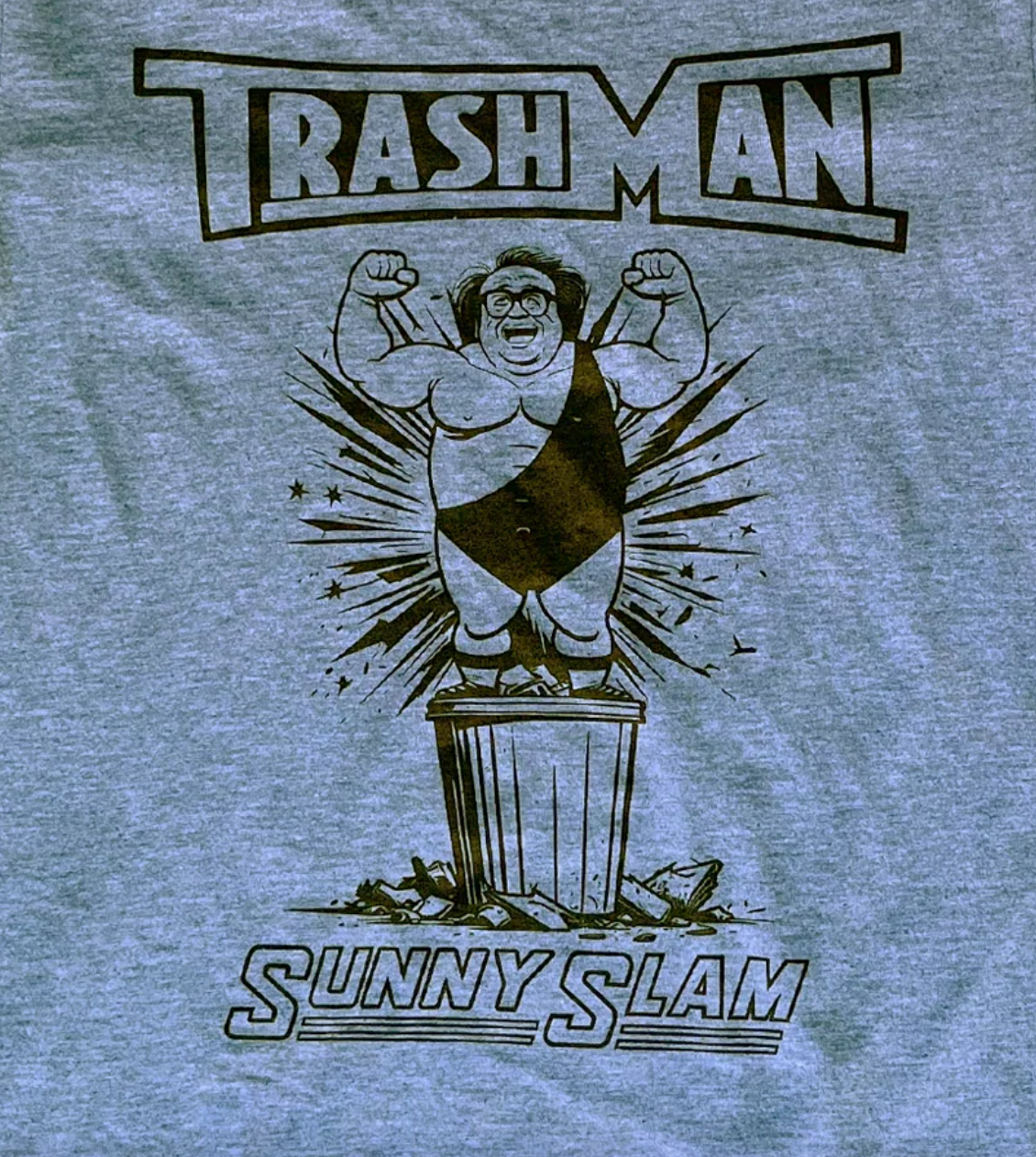 "Trash Man Sunny Slam" Tee