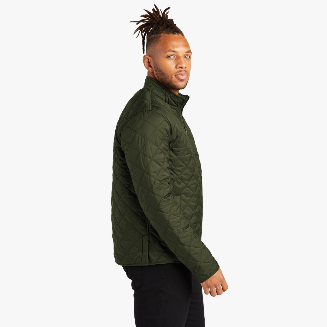 "The Archer" Quilted Full-Zip Jacket | GOATED Collection