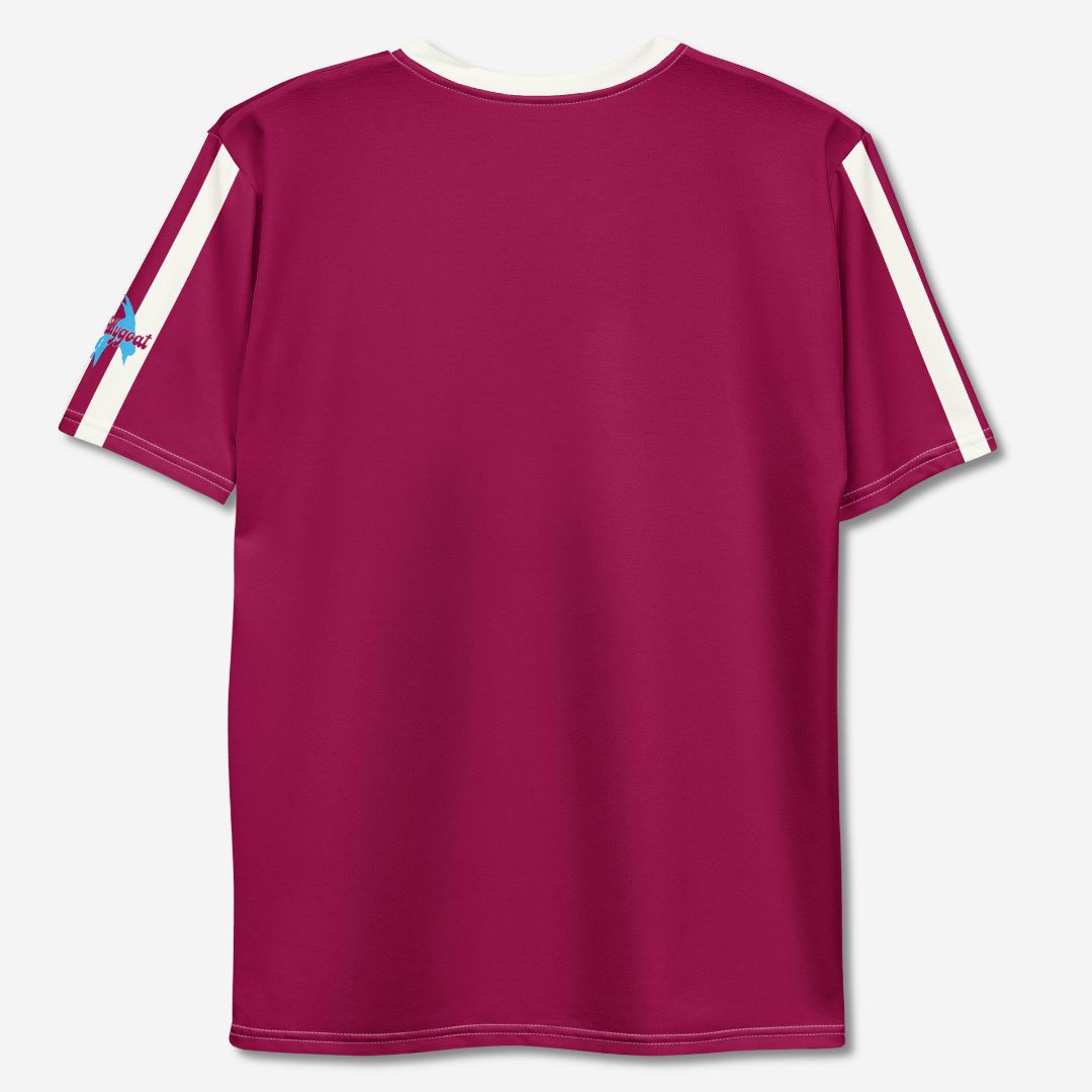 phillygoat Philadelphia Sillies Womens Maroon Premium Baseball Jersey Tee | Phillies Inspired | Philygoat XS