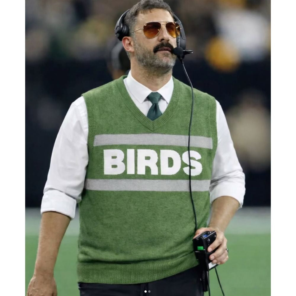 "Da Birds Ditka" Knit V-Neck Sweater Vest