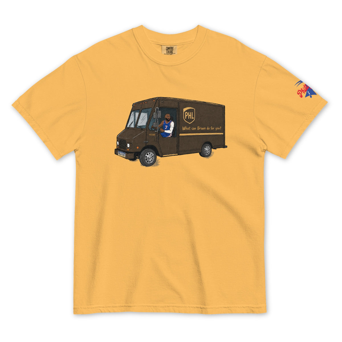 "What Can Brown Do For You?" Comfort Colors Tee