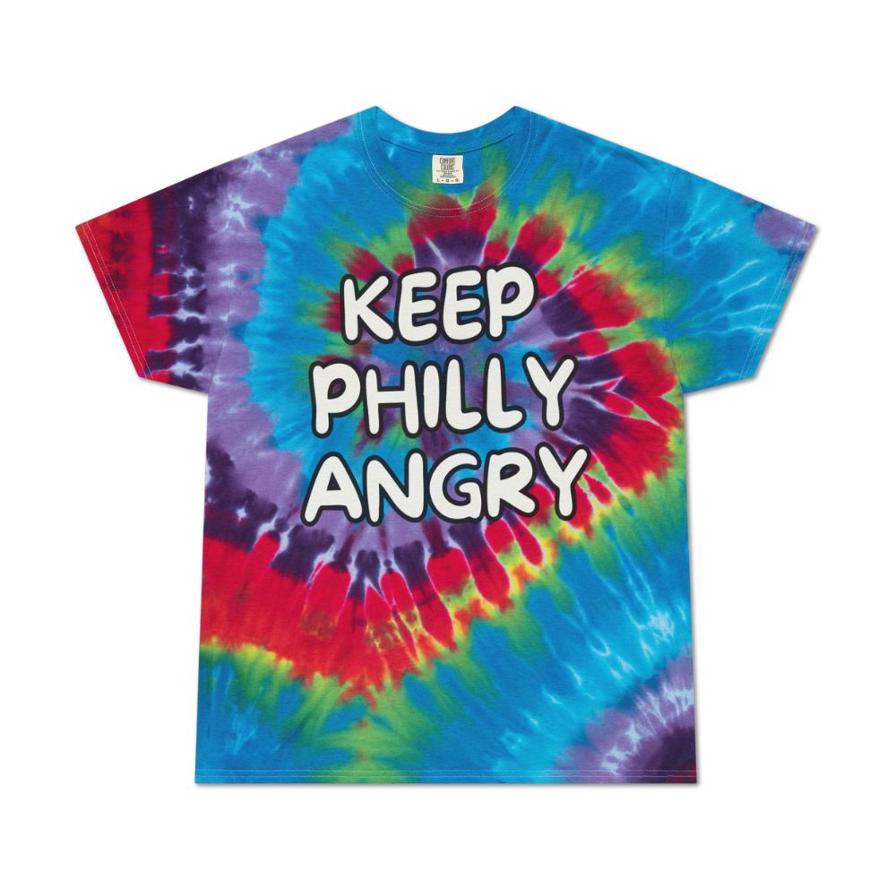 "Keep Philly Angry" Tie Dye Tee