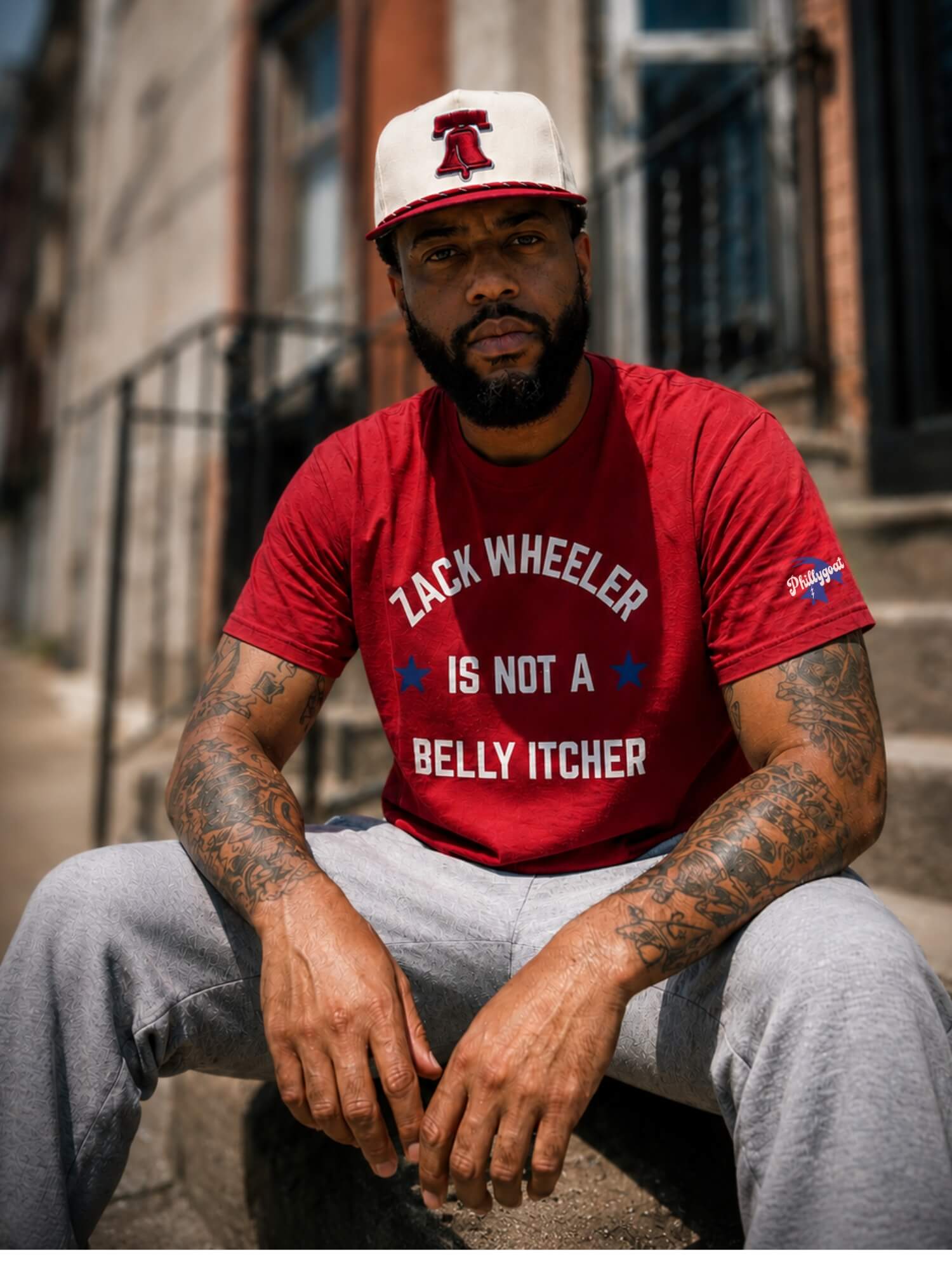 "Zack Wheeler Is Not a Belly Itcher" Comfort Colors Tee