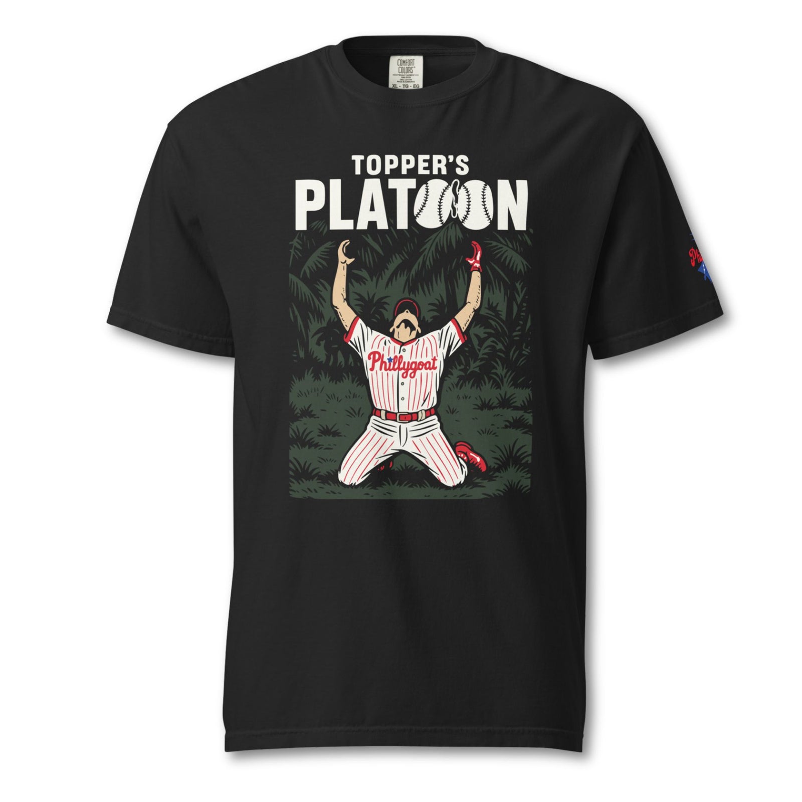 "Topper's Platoon" Comfort Colors Tee