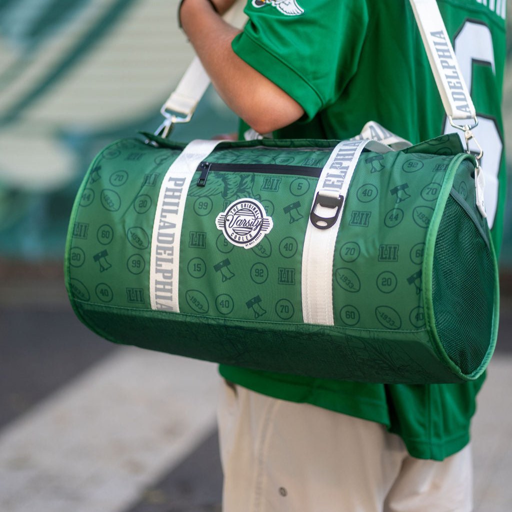 "Philadelphia Football Duffle Cooler" | Phillygoat x Varsity Cooler Collab