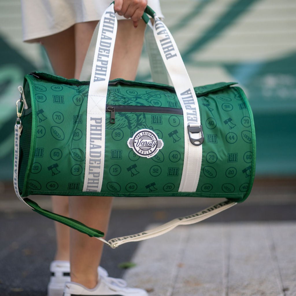 "Philadelphia Football Duffle Cooler" | Phillygoat x Varsity Cooler Collab