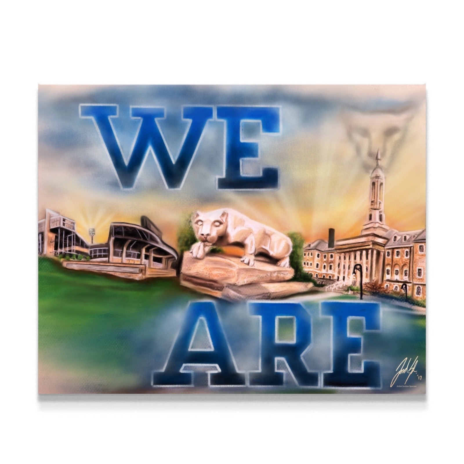 "WE ARE PENN STATE" Art Piece