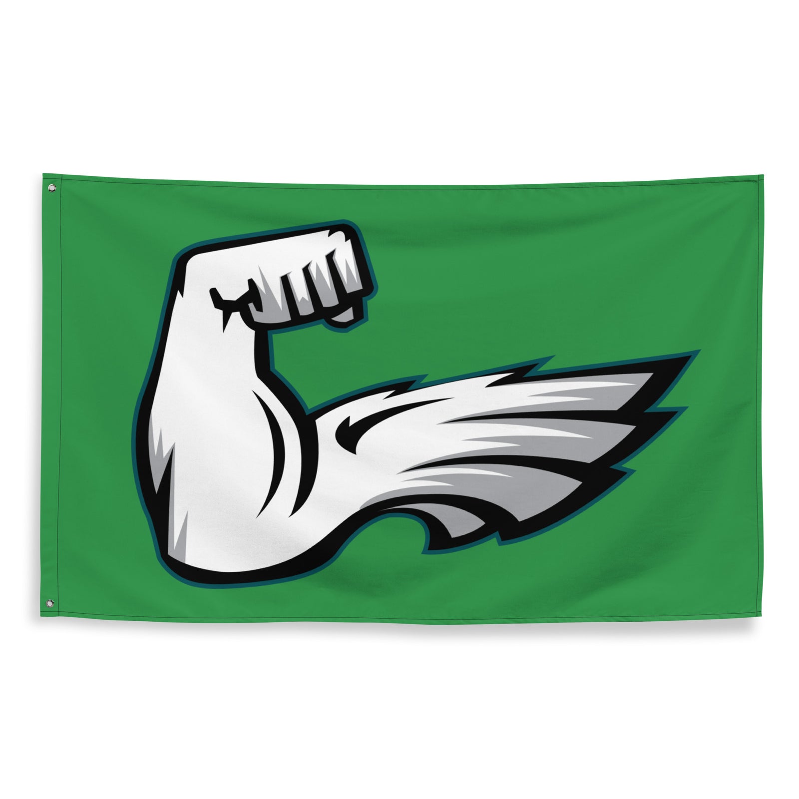 "Bird Flex" Kelly Green Flag