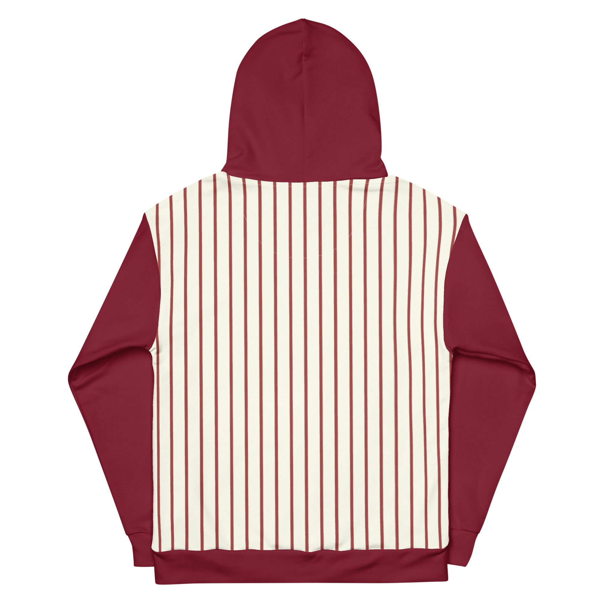 希少⭐️RRL Striped Hoodie with Red Lining M Vintage Old School Philly Baseball