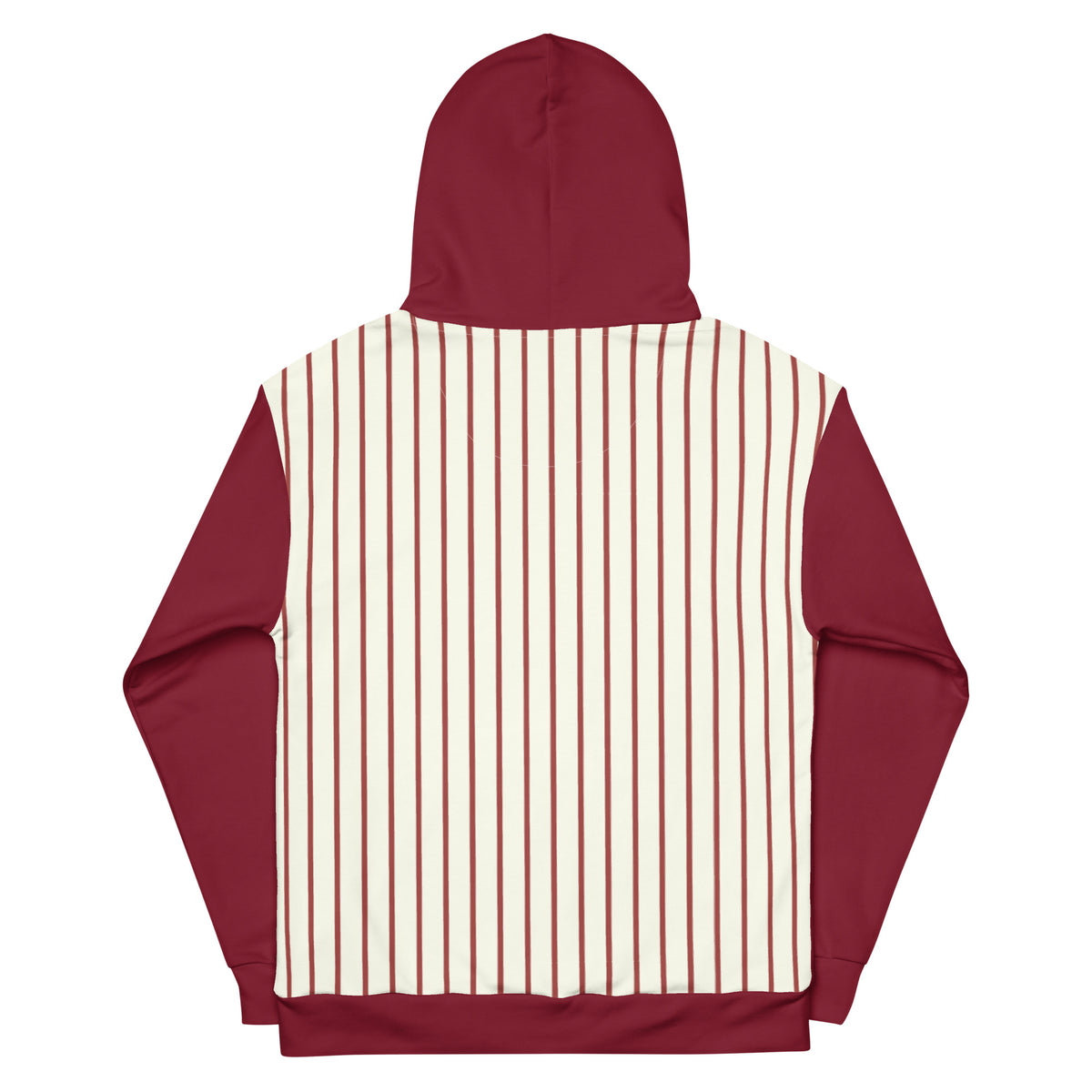 "Old English P & Pinstripes" All-Over Hoodie