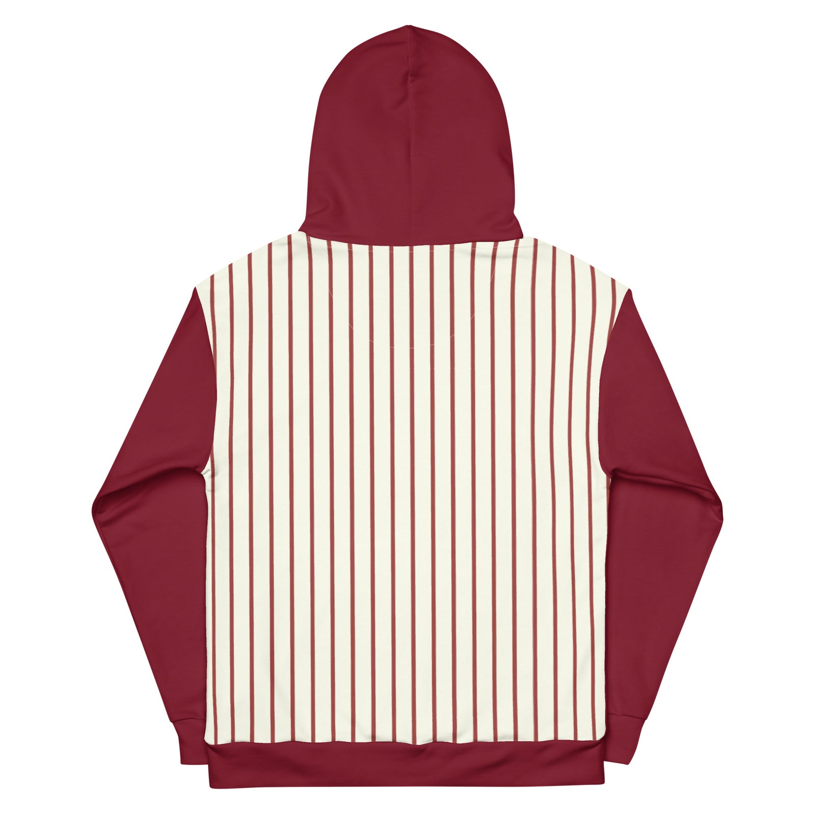 "Old English P & Pinstripes" All-Over Hoodie