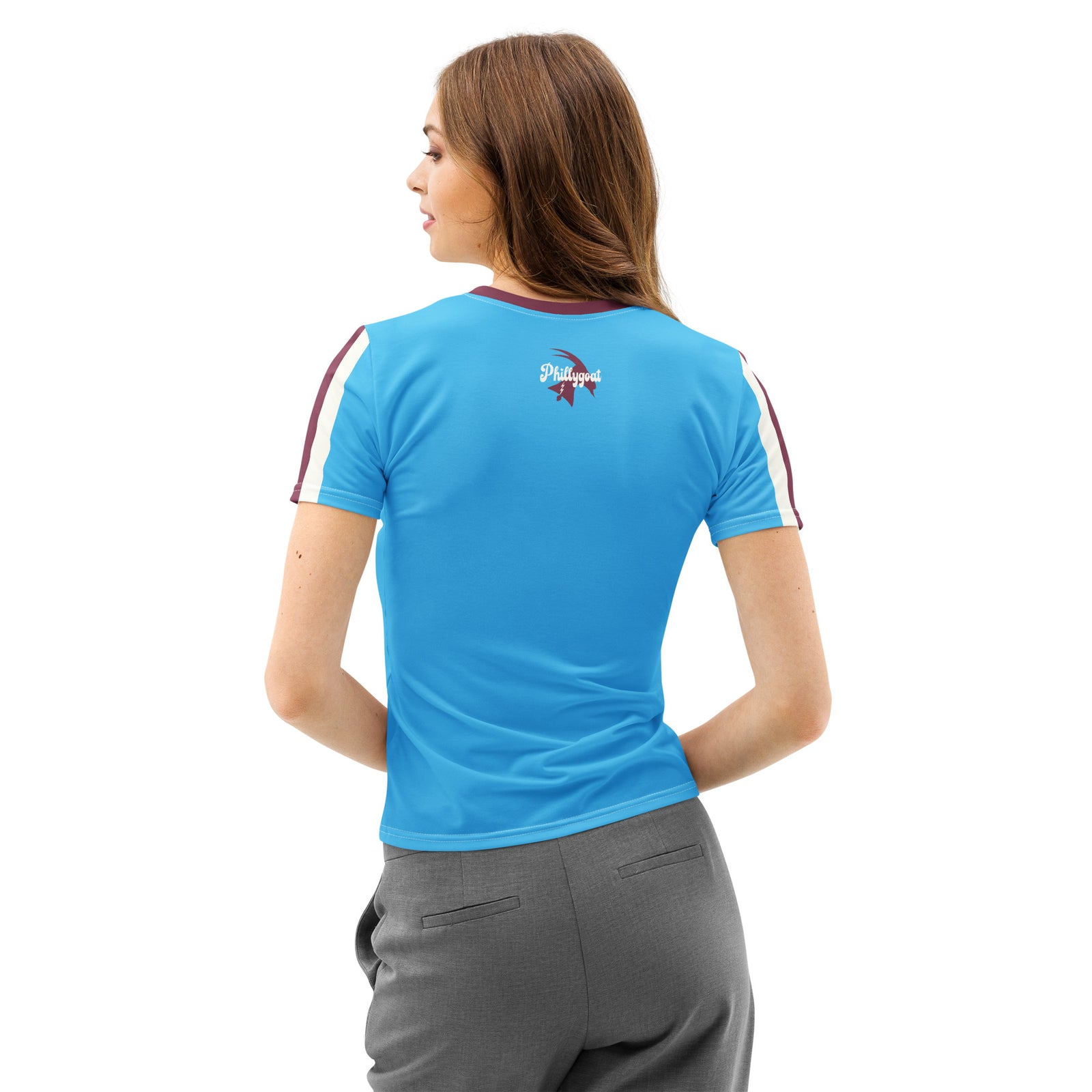 "Philly Baseball Mom" Women’s Tee by Phillygoat – Philadelphia sports apparel