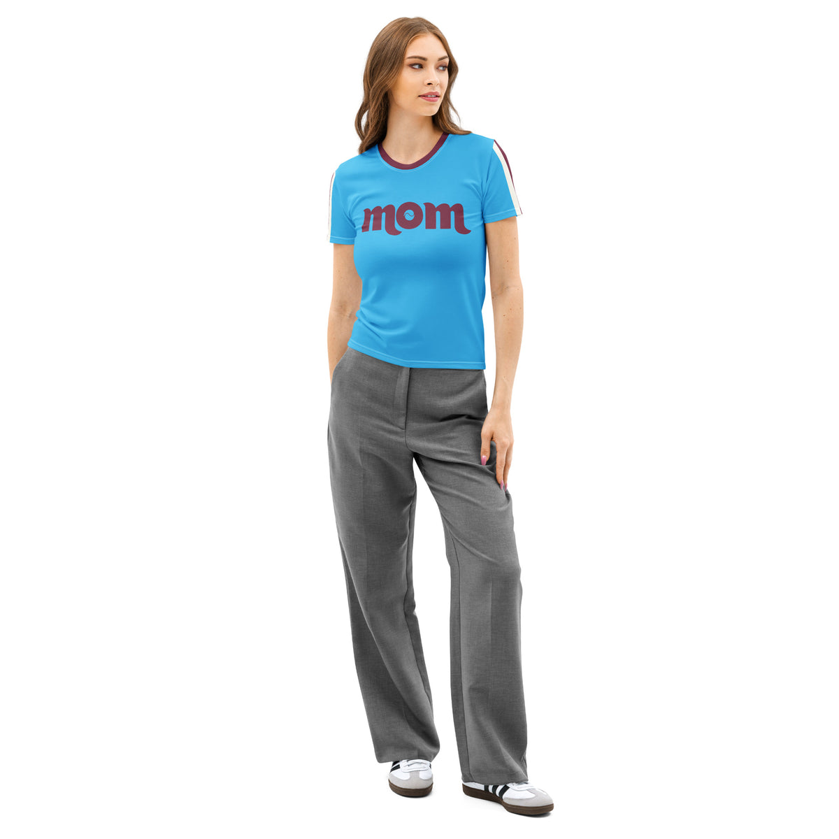 "Philly Baseball Mom" Women’s Tee by Phillygoat – Philadelphia sports apparel