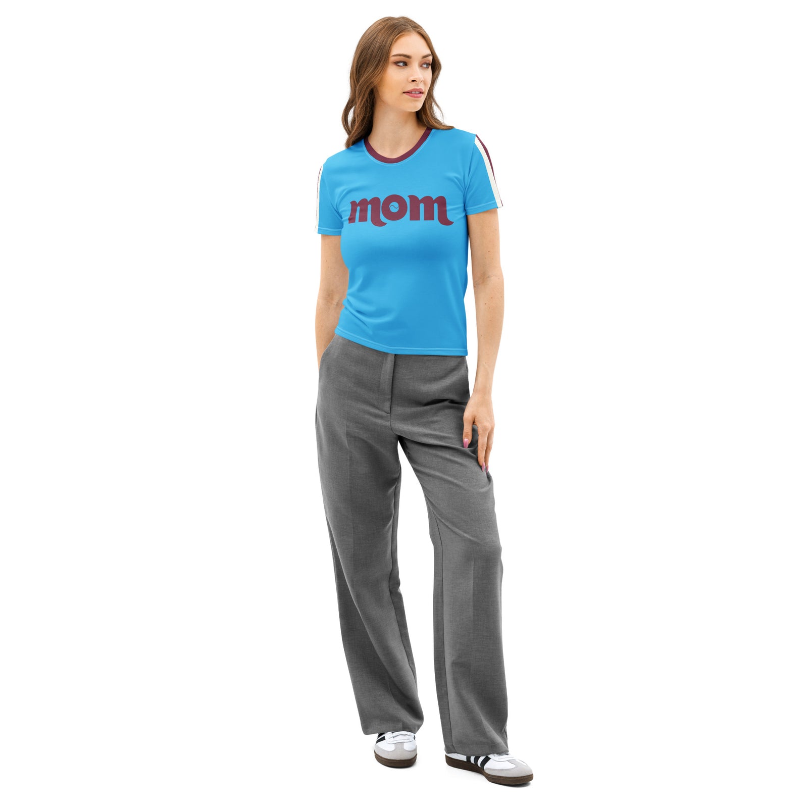 "Philly Baseball Mom" Women’s Tee by Phillygoat – Philadelphia sports apparel