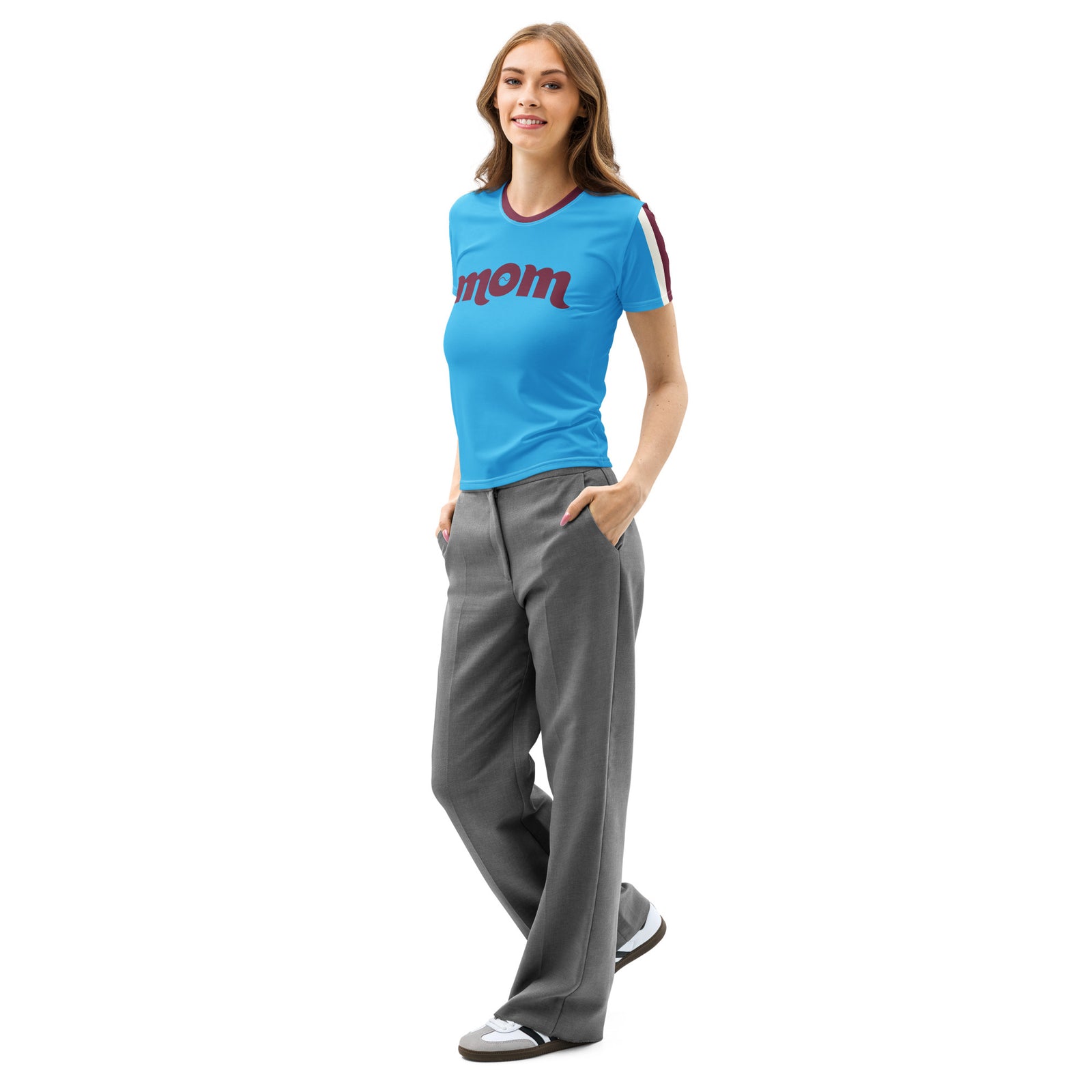 "Philly Baseball Mom" Women’s Tee by Phillygoat – Philadelphia sports apparel