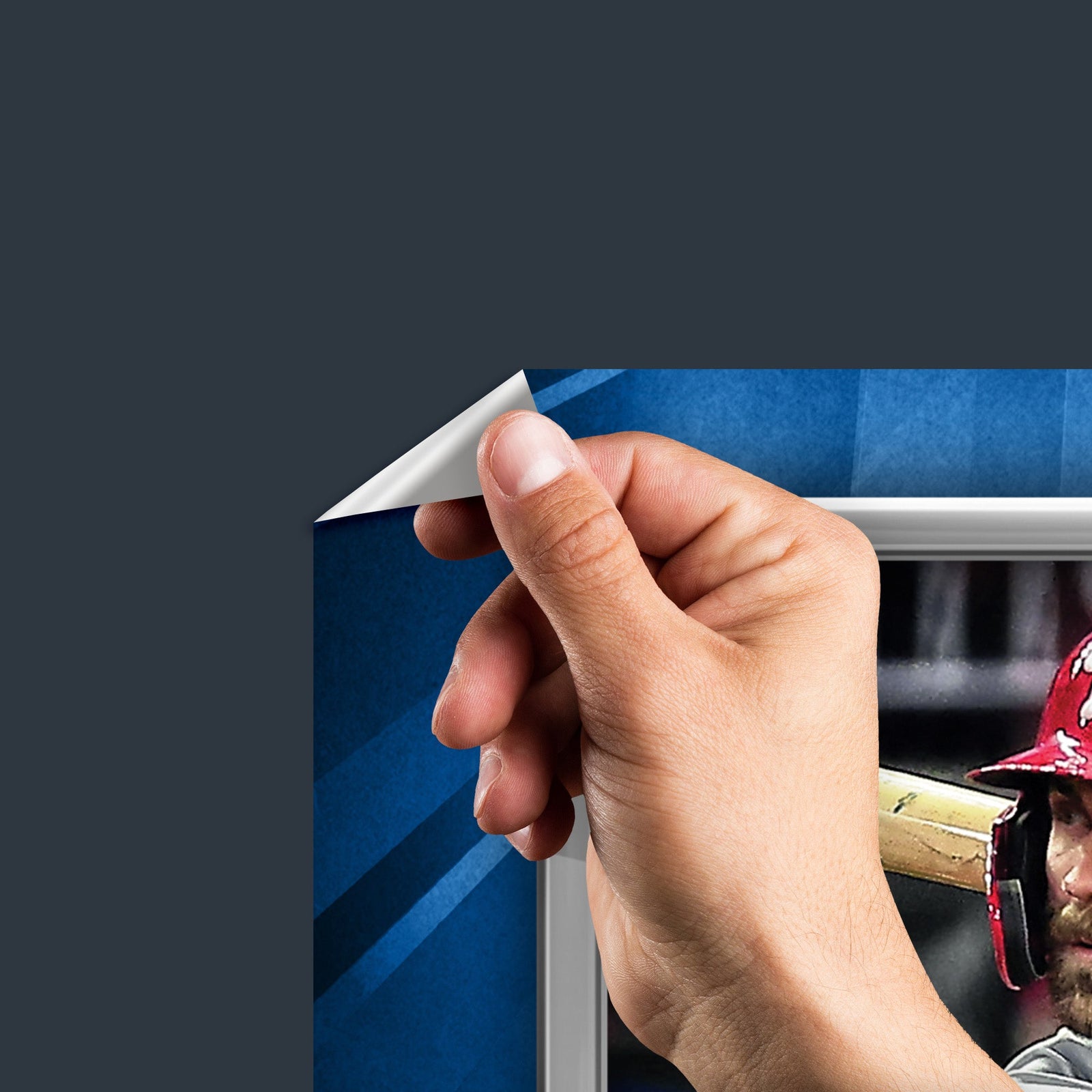 Bryce Harper - RealBig Collection - Official MLB - Philadelphia Phillies - Reusable Vinyl Wall Decals #4