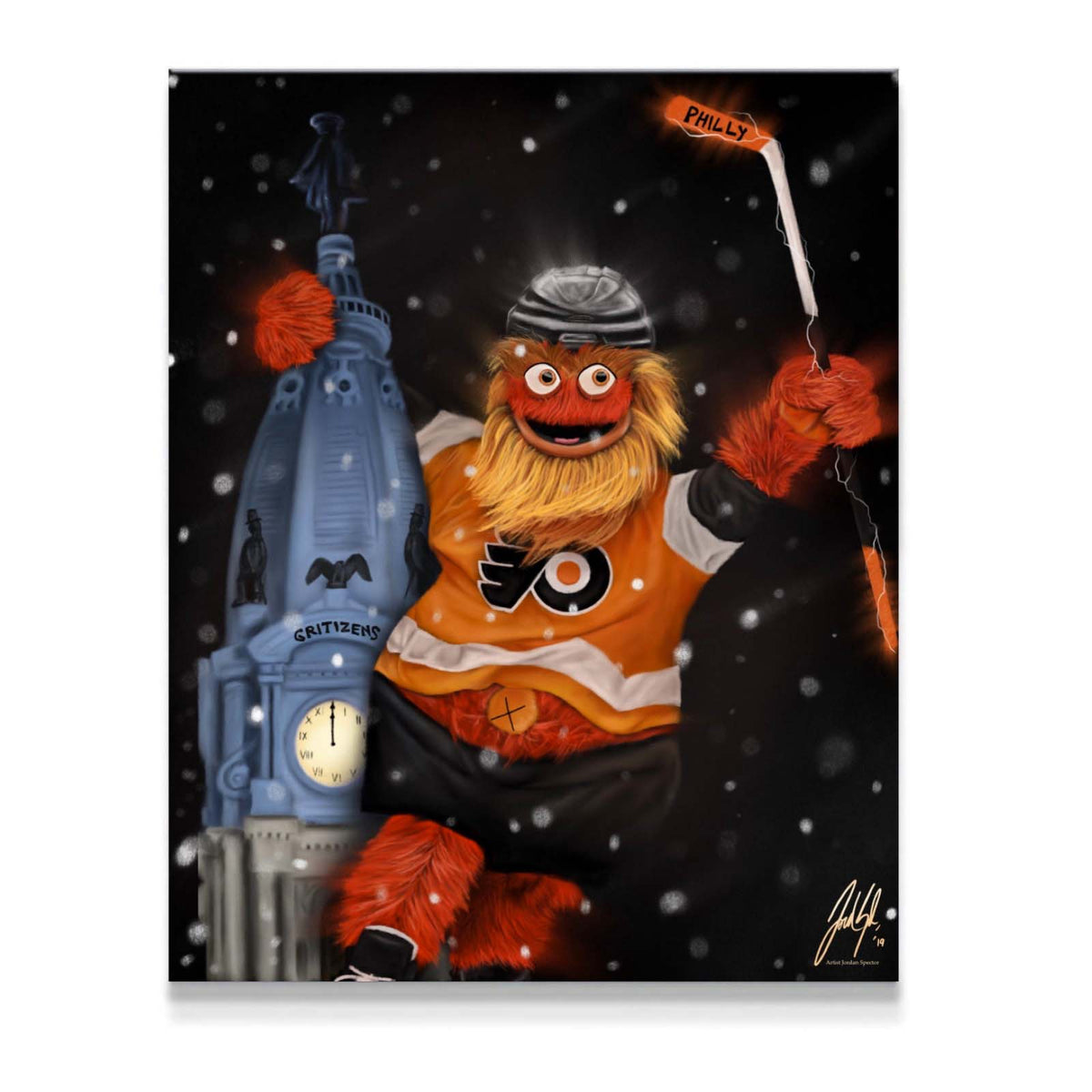 "Gritty 'GRITIZENS'" Art Piece