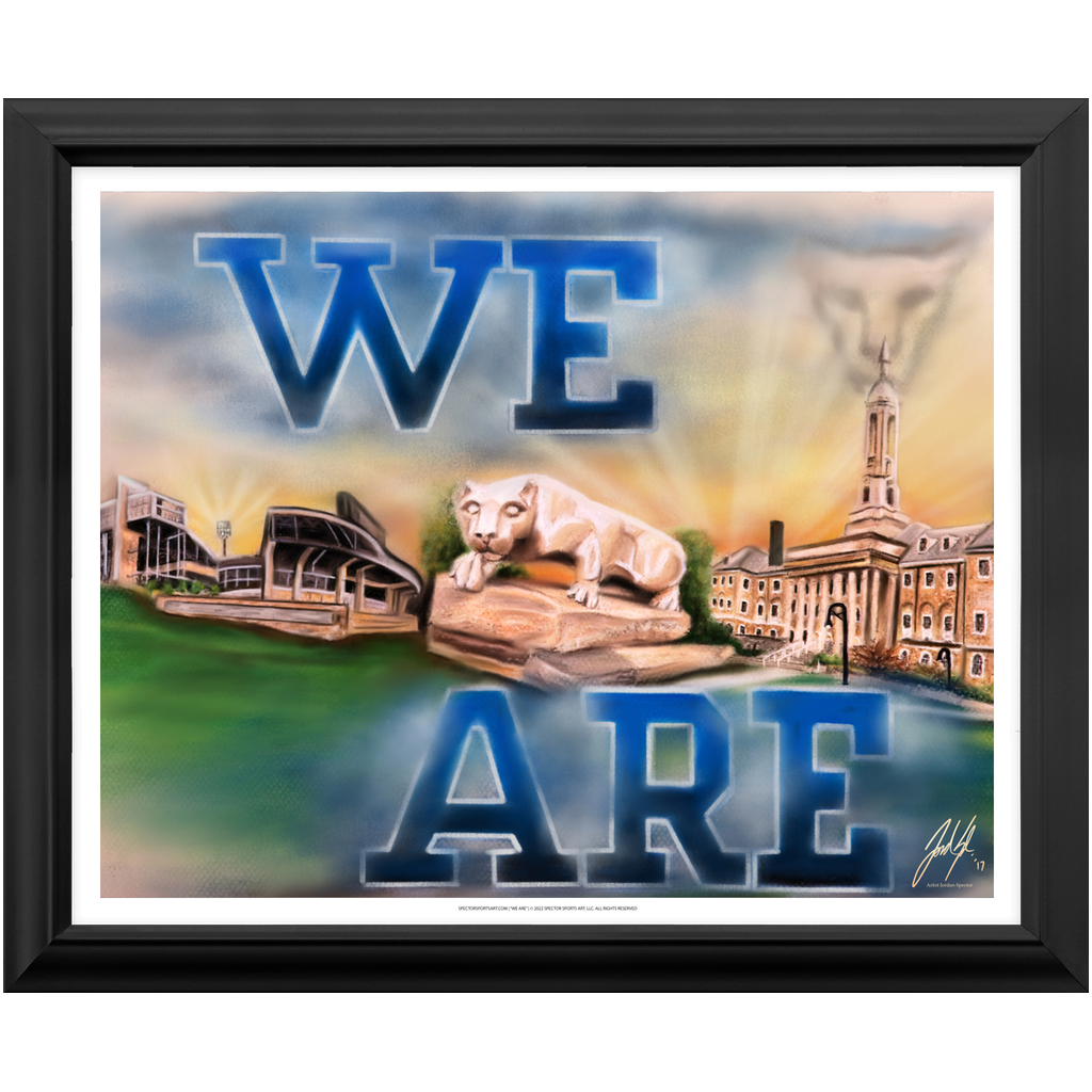 "WE ARE PENN STATE" Art Piece